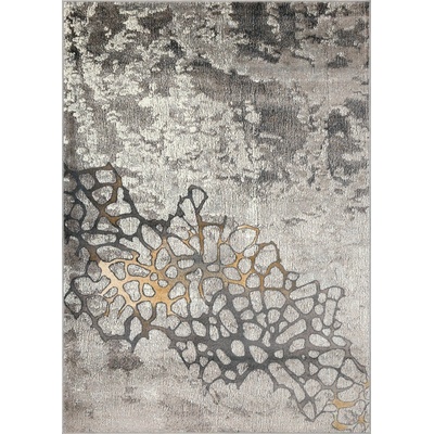 FD Сив/кафяво-сив килим 160x220 cm Folgen - FD (5901760448338)