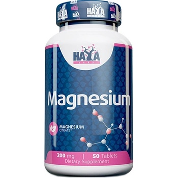 Haya Labs Magnesium Citrate, 200 mg, 50 таблетки, Haya Labs