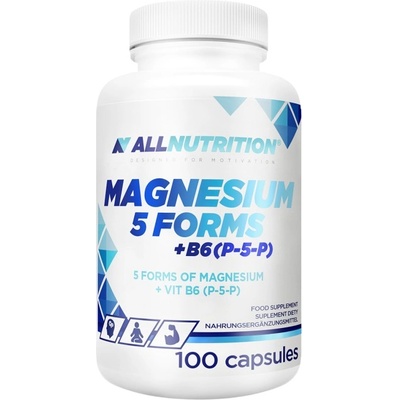 ALLNUTRITION Magnesium 5 Forms + B6 P-5-P [100 капсули]