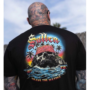 SULLEN Мъжка тениска sullen - premium - vato island - jet black - scm7183_jtbk