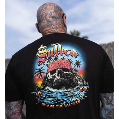 SULLEN Мъжка тениска sullen - premium - vato island - jet black - scm7183_jtbk