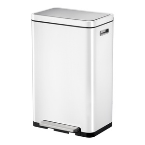 EKO-Europe EKO Кош за разделно събиране X-CUBE- 2 х 20 литра - бял (EKO 936840 - White) - luxdom