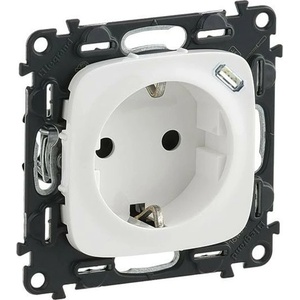 Legrand Контакт Legrand Valena Allure, 16A, единичен, USB C(ж), бял (753005)