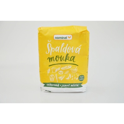 Nominal Celozrnná mouka špaldová jemně mletá 1 kg