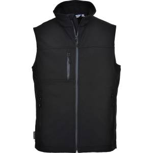 Portwest iona tk51 / Софтшел жилетка - черна xxxl (tk51bkrxxxl)