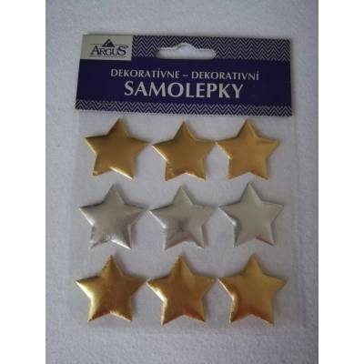 Dekoratívne samolepky hviezdy
