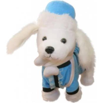 obchod-detem Hrajúci postava psíka Modrobiela