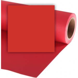 VISICO Хартиен фон Red Scarlet #56 - 1.35 × 10 m, червен