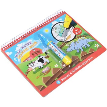 Wiky Водни книжки за оцветяване с животни с писалка 18, 5x15, 5 см