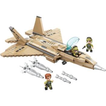 Qman Конструктор, Qman, Изтребител Thunderbolt, 376 части (Q22013)