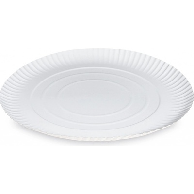 Talíř papírový hluboký bílý průměr 28cm / 71228