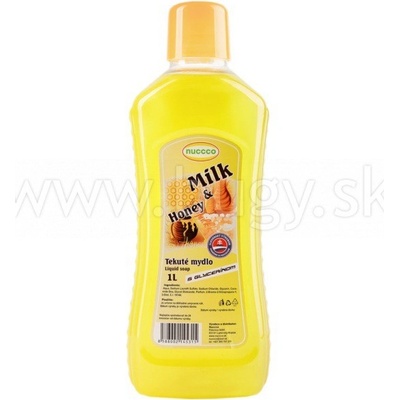 Nucco Mlieko a Med tekuté mydlo 1 l