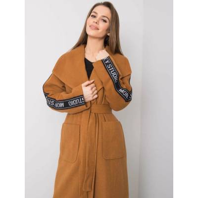Lakerta Coat LK-PL-508316.95P-light brown hnedá