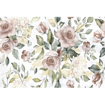 Image 1 of KAI GROUP ДЕКОР БИАНКО РОЗИ 4373 51х75.5 СЕТ 2бр (4373)