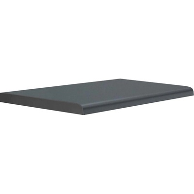 DEOKORK Vnitřní dřevotřískové parapety SLIM bez nosu 50x500 mm Antracit RAL 7012 (4109) SLIM