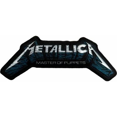 Nažehlovačka Metallica - Master Of Puppets Blue Poster Logo