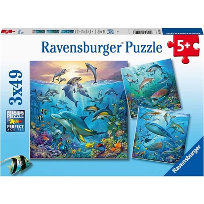 Ravensburger Puzzle Ravensburger Under Water 3x49pc