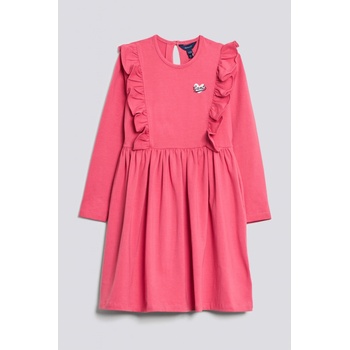 Gant D1. Heart Script Jersey Dress růžová