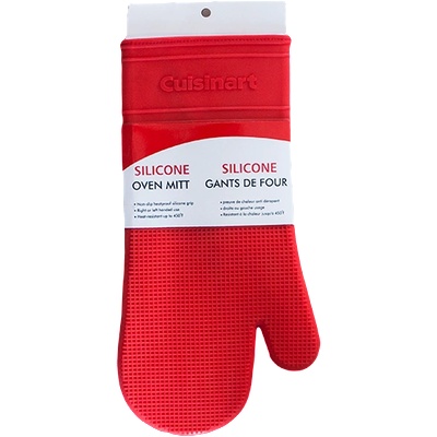 Horecano CN-Силиконова ръкавица 35x18x2cm СИВА, ЧЕРВЕНА М0542 (7797) (0198559)