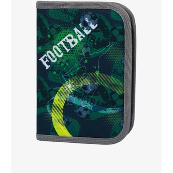 Baagl Зелен ученически моливник едноетажен Baagl Football BAAGL | Zelen | Момичешки | ONE SIZE