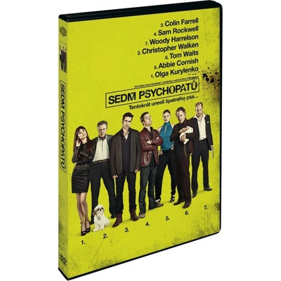 Sedm psychopatů DVD