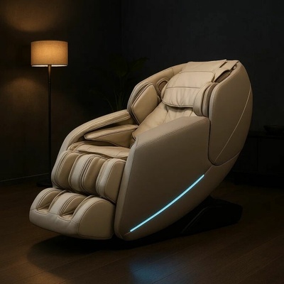 Maxxus Masážní křeslo MX 10.0Z champagne béžová – Zboží Dáma