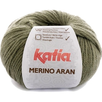 Image 1 of Katia Merino Aran 81 Khaki Плетива прежда (MA 81)