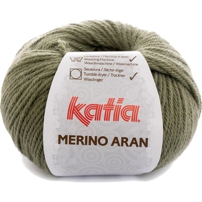 Katia Merino Aran 81 Khaki Плетива прежда (MA 81)