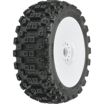 Pro-Line колело 3.3", гуми Badlands MX M2 Buggy, джанта H17 бял (2)