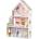 ECOTOYS Дървена къща за кукли "Паудър меншън" ecotoys (4127)