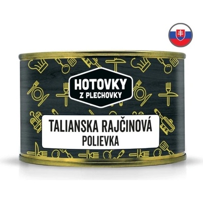 Hotovky z plechovky Italská rajská polévka 0,8 kg