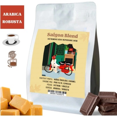 Dak Lak SAIGON BLEND Čerstvě Vietnamská 250 g
