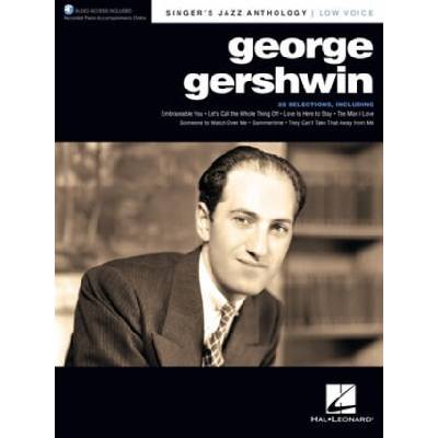 George Gershwin: Singer's Jazz Anthology - Low Voice with Recorded Piano Accompaniments Online