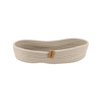 Image 1 of Horecano - Плетен панер овал 30x13xh6см бежов (HC-24710) (YUV. 106-B) (0124710)
