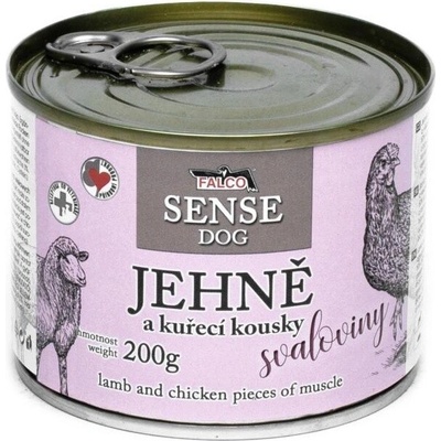 Sokol Falco Sense Dog jahňacie a kuracie 200 g