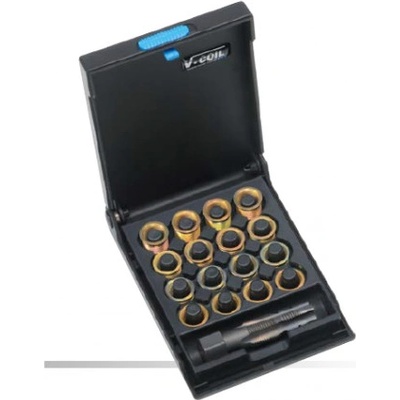 Sada k opravě závitů svíček M14x1.25 | Nerezové vložky 17,5mm | Volkel