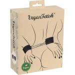 Vegan Fetish - белезници за китки - къса верига - черни