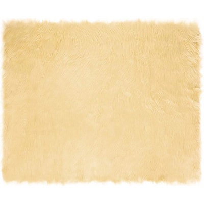 vidaXL Изкуствен овчи килим Tafalla Крем 200 x 280 см Полиестер (42021507)