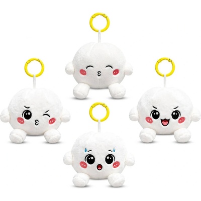 Přívěsek na klíče PLYŠ Knedlíček Kawaii Bao 8cm Plush Friends 4 druhy