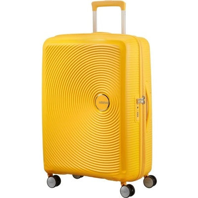 American Tourister SOUNDBOX SPINNER 67 EXP Golden Yellow 32G002-06 Žlutá 71,5 l – Zboží Mobilmania