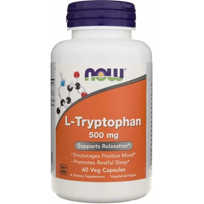 Now Foods L-tryptofán 500 mg 60 veg. kapsúl