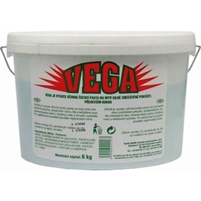 Vega mycí a čistící pasta na silně znečištěnou pokožku především rukou 6 kg