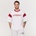 GymBeam Тениска Premium Heavyweight Varsity White S