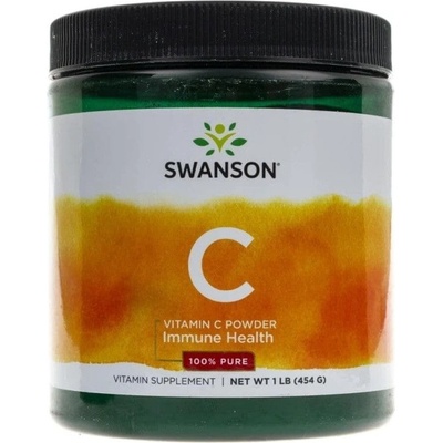 Swanson Vitamín C 100% pudr 454 g