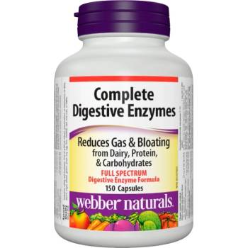 Image 1 of Webber Naturals Complete Digestive Enzymes [150 капсули]