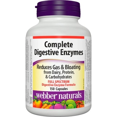 Webber Naturals Complete Digestive Enzymes [150 капсули]