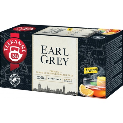 Teekanne Earl Grey Lemon 20 x 1,65 g
