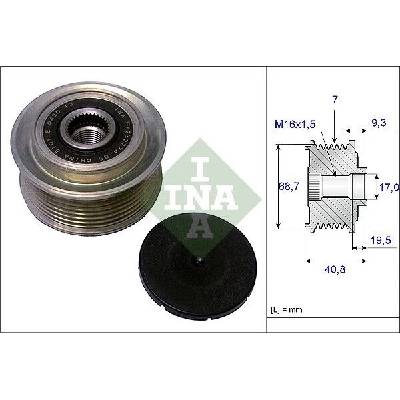 Předstihová spojka Schaeffler INA 535 0079 10