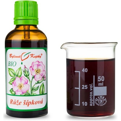 Ruža šípová bio kvapky tinktúra 50 ml