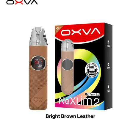 OXVA NeXLIM 2 2000 mAh Bright Brown Leather